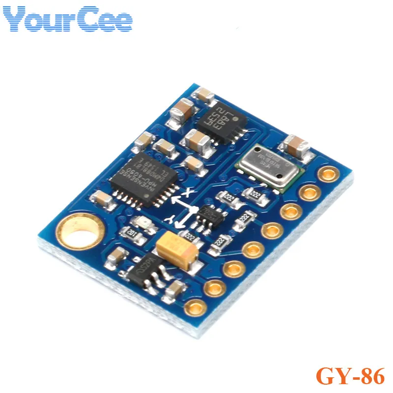 GY-86 10DOF Сенсор модуль MS5611 HMC5883L интегральные схемы GY 86 MPU6050 MWC полета Управление