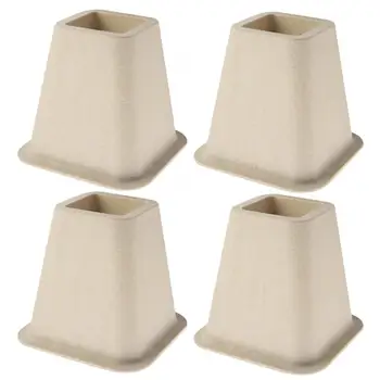 

Furniture Raiser Imitation Porcelain Furniture Raisers Set of 4 For Bed Chair Desk Table
