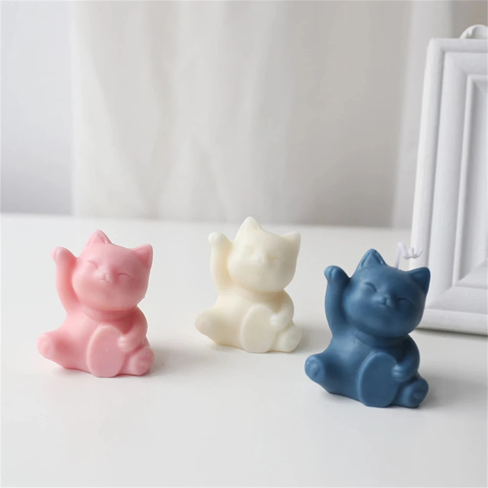 Lot De 4 Moules En Silicone Pour Moulage De Béton, Argile