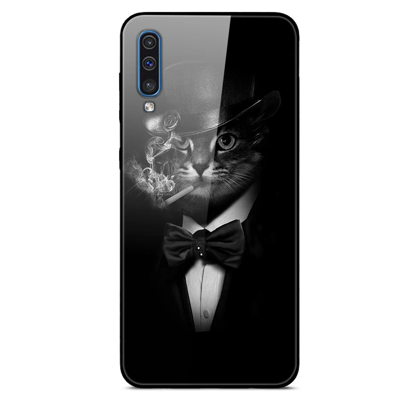 Tempered Glass Phone Case For Samsung Galaxy
