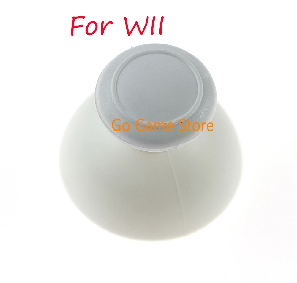 5 Pezzi Per Nintendo Wii Controller 3D Joystick Cap Bianco Nero Analogico Levette Cap Analogico Thumb Grip Stick Cap