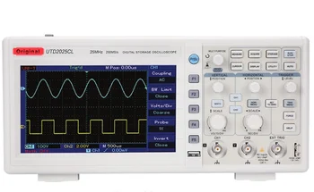 

UTD2052CEX Dual Channel Digital Desktop Storage Oscilloscope 7 Widescreen USB Transfer