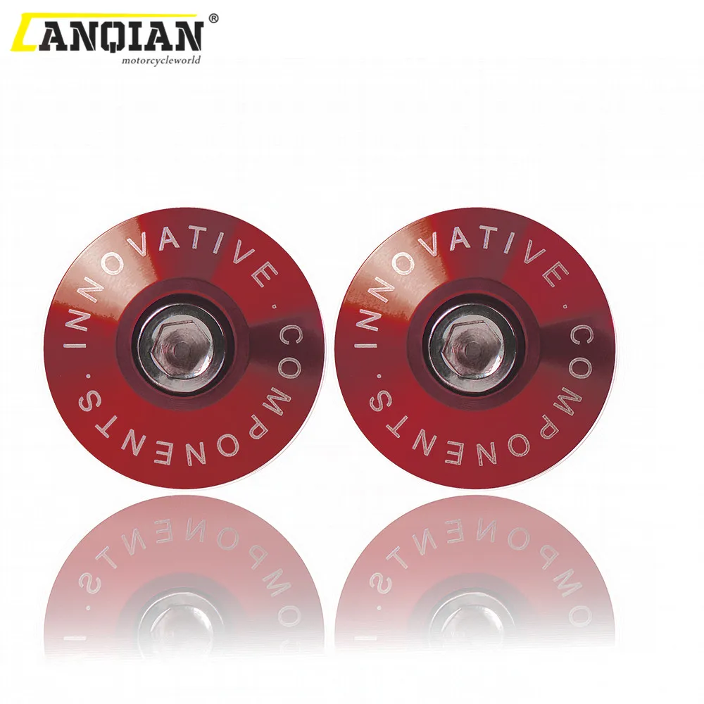 Universal Motorcycle handlebar cap handle bar ends slider plug grips for Honda XADV 750 XRV750 L-Y Africa Twin NX650 Dominator