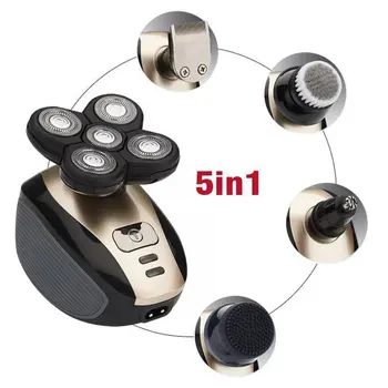 

Electric Shaving Razor Razor Shaver Self-service Hair Clipper 4d Body Wash Beard Portable 360 rotation