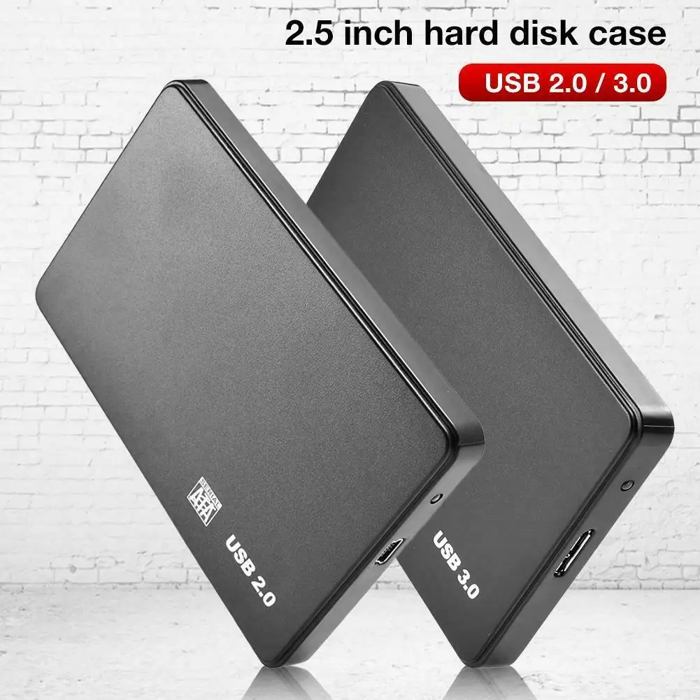 2,5 ''портативный SATA внешний hdd док-станция закрытие HDD жесткий корпус чехол для диска коробка внешний жесткий диск USB 3,0/2,0 для ПК