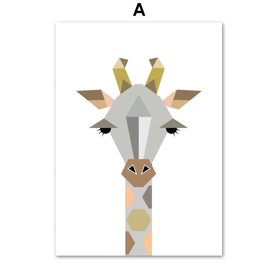 Lion-Giraffe-Zebra-Elephant-Monkey-Animals-Wall-Art-Print-Canvas-Painting-Nordic-Posters-And-Prints-Wall (3)