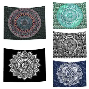 

Mandala Tapestry Wall Hanging Tarot Wall Tapestry Wall Carpet Psychedelic Tapiz Witchcraft Wall Hanging Tapestries Home Textile