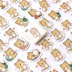 45Pcs/Box Cartoon Cute Dog Sticker Diary Scrapbooking DIY Stationery Album Laptop Label Mobile Water cup Decorative Sticker