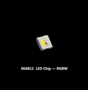SK6812 RGBW WS2812B SK6812 светодиодный чип 10~ 1000 шт. 5050 RGB/RGBW/WWA SMD черный/белый вариант индивидуально Адресуемая цифровая светодиодный полосы 5V - Испускаемый цвет: SK6812 RGBW