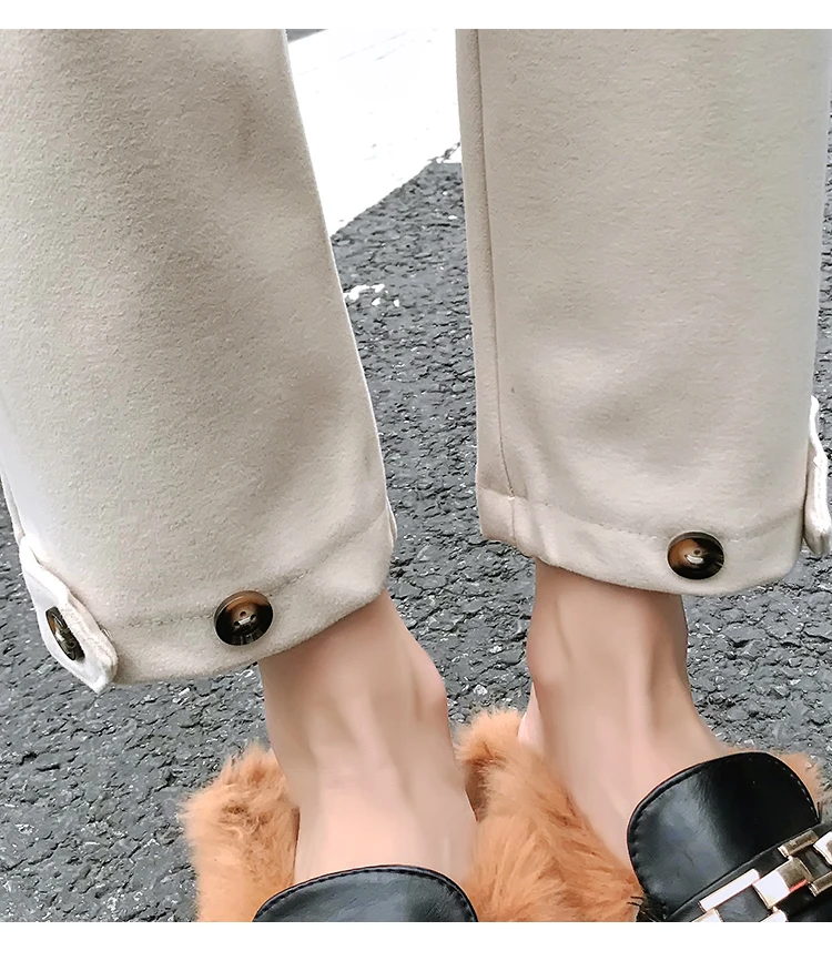 Jielur черные осенние штаны для женщин одноцветные с высокой талией Pantalones De Mujer новинка зимние брюки для женщин облегающие с эластичной талией