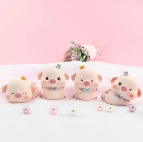 

NIS feng chuang yi baby Pet Pigskin Bakery Cake Decorations Birthday Gift Car Mounted Car Decorations And Ornaments