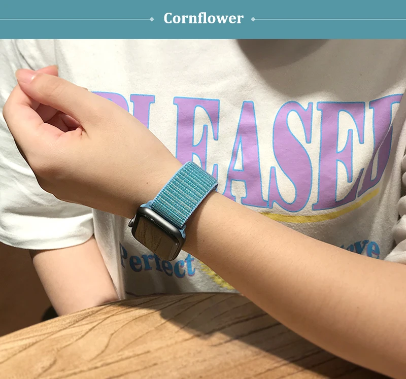 Спортивный ремешок для Apple watch 42 мм 38 мм correa 5 4 44 мм 40 мм Iwatch series 3 2 ремешок для часов браслет дышащие аксессуары
