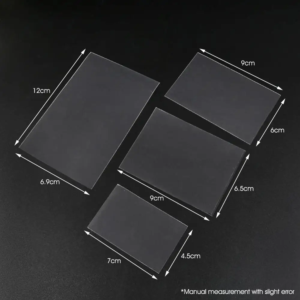 100Pcs Transparent Card Sleeves Magic Board Game Tarot Poker Cards Protector Bag 65*90mm 60*9mm 45*70mm 69x120mm card protector idol card protector