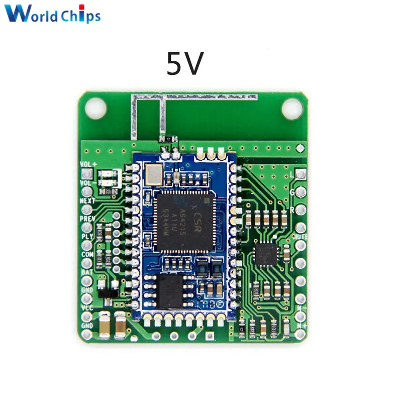 DC 5V DC 12V 5V CSRA64215 APTXLL Lossless Music Hifi Bluetooth 4,2 плата приемника Аудио усилитель модуль Автомобильный Bluetooth приемник - Цвет: DC 5V