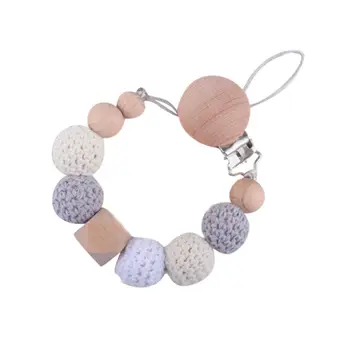 

Colorful Silicone Personalized Letter Pacifier Clips Funny Chain For Infant Feeding Toddle Chew Toy Clips BPA Free