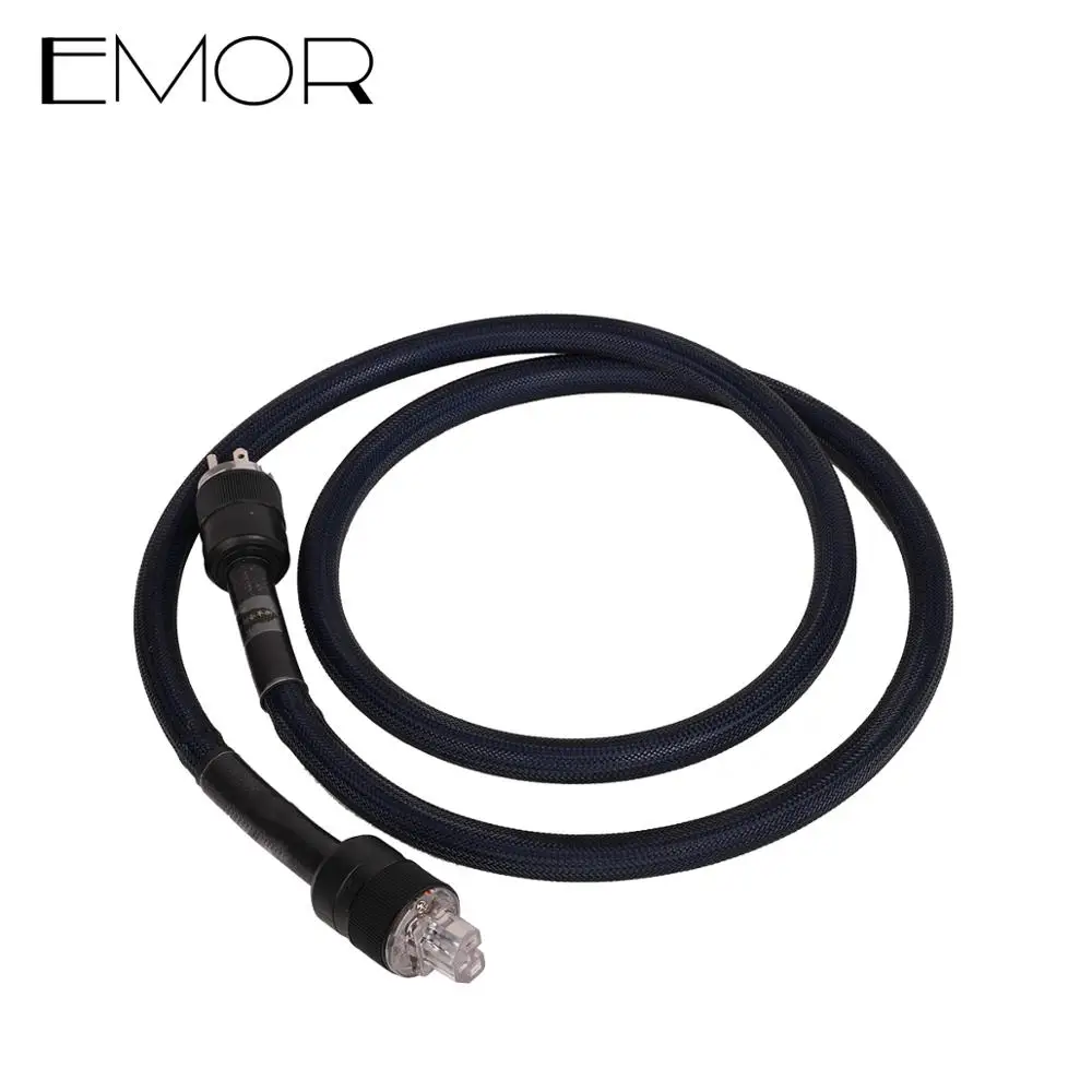 

EMOR Brand New Speaker Power Cable Black Bold Wire Long Audio Amplifier Line Power Adapter Upgrade Cables