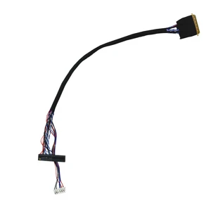 I-PEX 20453-20455 40Pin 1ch 6 Bit LED 40 Pins LVDS Cable for 15.6inch 1366x768 B156XW02 LTN156AT05