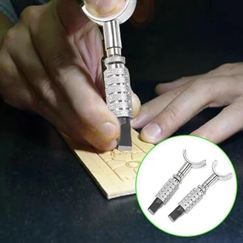 

Stainless Steel Leather Cutting Tool With Swivel Knife 360 Degree Rotate Adjustable Leather Cutter Multifunctional Hand Tools