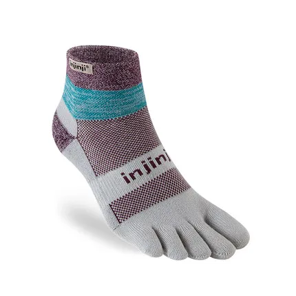 Five-finger Sneakers Socks Trail Midweight Mini-Crew Cross-country Wear-resistant Quick-drying Warm Outdoor Hiking Mens Socks