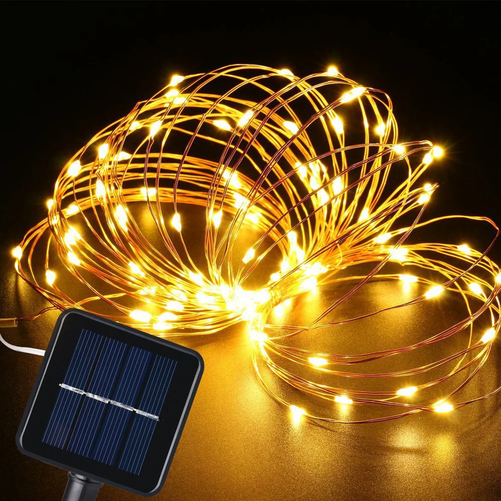 Solar LED String Lights