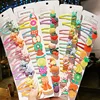 1Set Girls Cute Cartoon Animal Fruit Colorfur Hairpins Children Sweet Hair Clip Barrettes Headband Kids Fashion Hair Accessories ► Photo 1/6