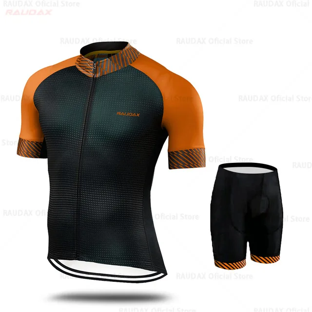 Мужской комплект из Джерси для велоспорта, велосипедные шорты, дышащие, летние, быстросохнущие, MTB, Майо, одежда для велоспорта, Ropa Ciclismo - Цвет: cycling jersey set 5