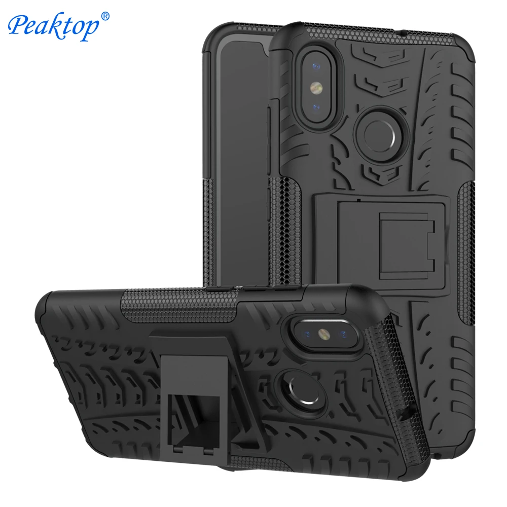 

Armor Phone Stand Case For Xiaomi Redmi Note 5 6 7 Pro Plus Cases S2 4A 4 4x Mi 6X A1 A2 Lite 8 9 Pocophone F1 Case Coque Cover