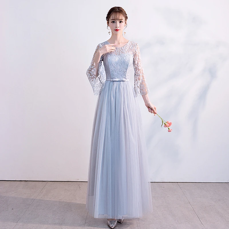 Длинные розовые платья подружки невесты из пряжи А-силуэта vestido de festa De Casamen, вечерние платья для выпускного вечера