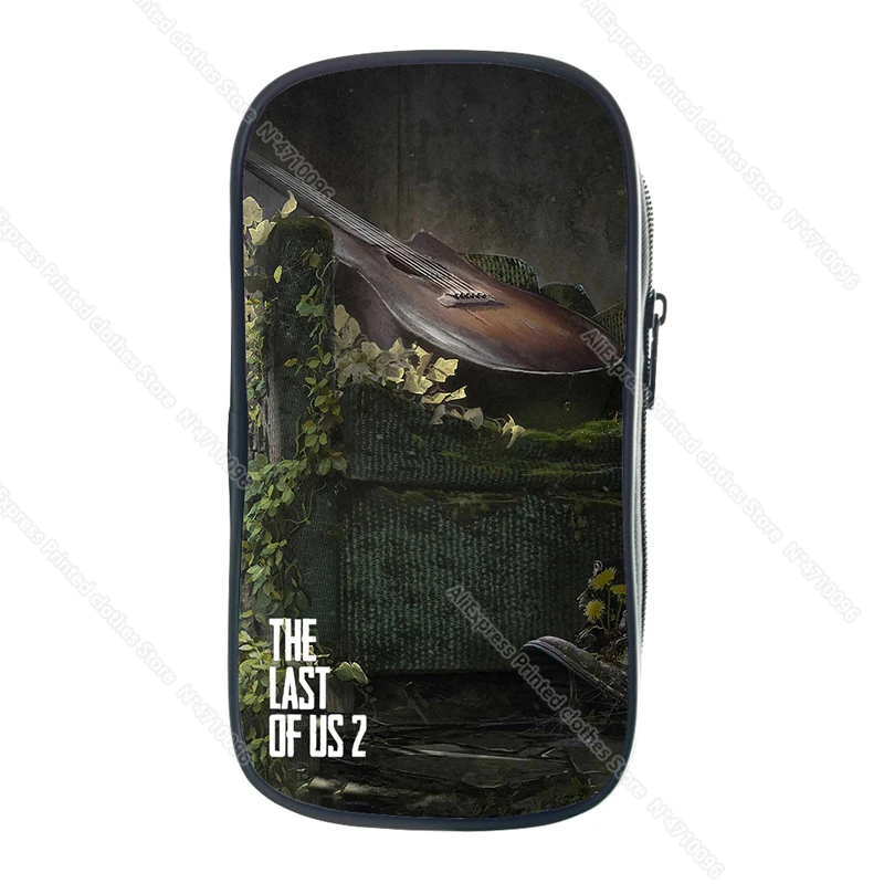 New Game The Last of Us 2 Pencil Case School Supplies for Kids Stationery 3D Print Storage Pouch Cosmetic Cases Makeup Box Bags