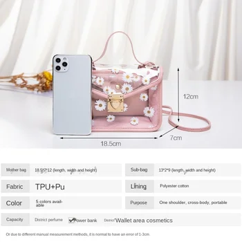 Daisy Transparent Shoulder Bag 4