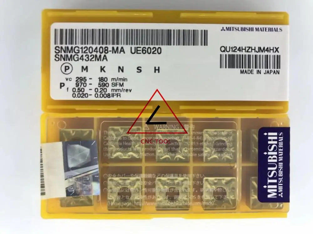 

SNMG 120408 MA UE6020 10 шт. оригинальная Поворотная вставка DIAEDGE