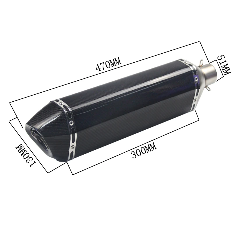 For Yamaha YZF R1 2009-2014 Motorcycle Exhaust Muffler Tube Carbon Fiber Mid Link Connect Pipe - Image 4