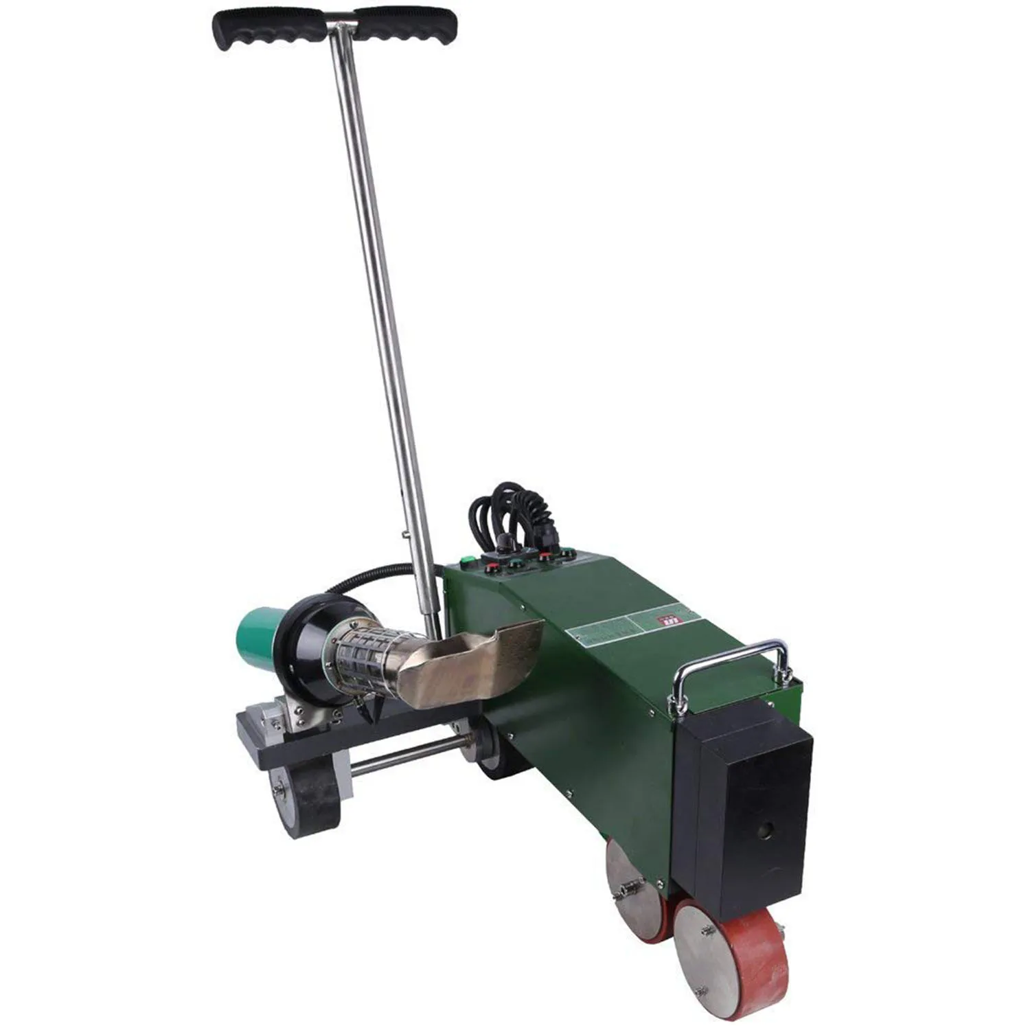 

Plastic Welder Roof PVC Waterproof Membrane Welding Machine TPO Automatic Traveling Edge Welding Kit Hot Air Gun Accessories