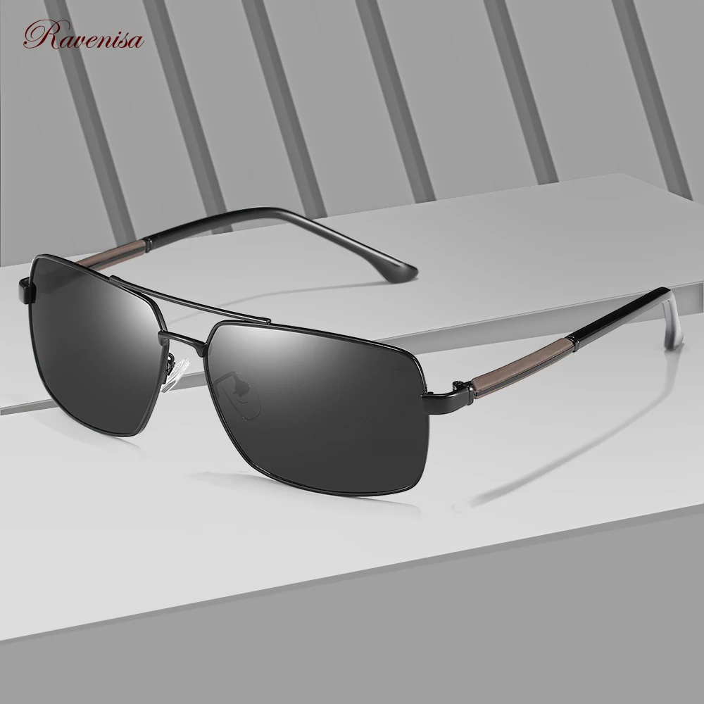 2020 Модные поляризованные солнцезащитные очки для мужчин Винтажные