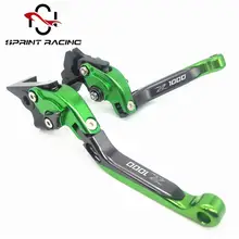 SPRINT гоночный складной мотоцикла с ЧПУ сцепные рычаги для kawasaki Z1000 2007 2008 2009 2010 2011 2012 2013