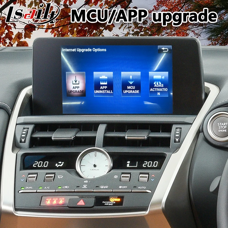 Lsailt Android 7,1 Автомобильный видео интерфейс для Lexus NX300 с тачпадом gps навигационная коробка для- лет 8 дюймов NX 300