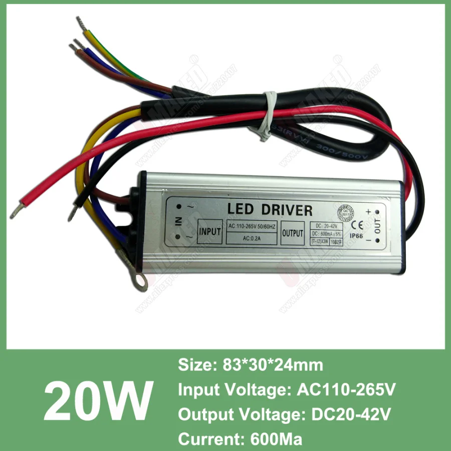 20W led driver Яркость полную мощность 20 Вт светодиодный Наводнение светильник SMD5054/2835/5730 СВЕТОДИОДНЫЙ печатной платы белый/теплый белый/белый напольный светильник ing источник - Испускаемый цвет: 20W led driver