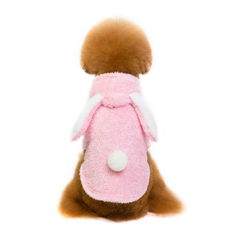 Двухслойное замшевое пальто с большими ушками кролик кошка собака Женское