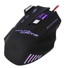 Профессиональная игровая мышь Проводная игровая мышь 7 кнопок 5500 dpi светодиодный USB компьютерная мышь геймерские мыши с подсветкой для ПК ноутбука