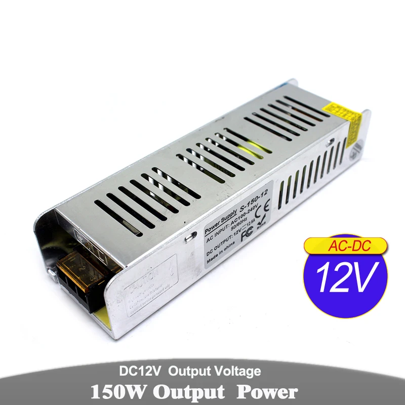 Переменный источник питания DC12V DC24V 48 Вт 60 Вт 72 Вт 100 Вт 120 Вт 150 Вт 180 Вт 200 Вт 240 Вт 250 Вт 300 Вт 350 Вт 360 Вт 220 Вт Трансформаторы освещения в AC-DC