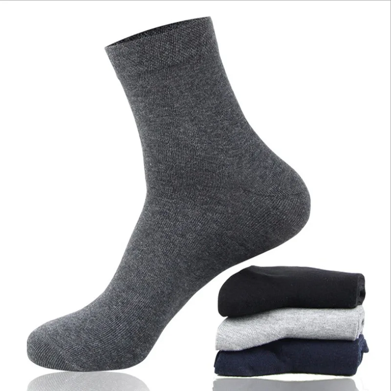 Настоящие мужские носки Корейская версия осенне-зимних новых стильных модных носков вышитая трубка хлопковые трендовые носки для взрослых мужчин