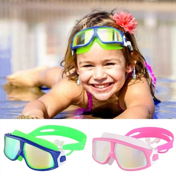 

Adjustable Children Kids Waterproof Silicone Anti Fog UV Shield Swimming Glasses Goggles Eyewear Eyeglasses Summer Water Sports