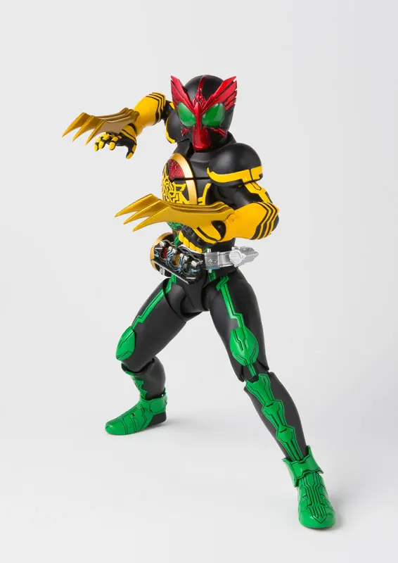 100% Оригинальные BANDAI spirches Tamashii nages S. H. Figuarts (SHF) Экшн-фигурка-маскарадный наездник OOO TaToBa Combo от "Kamen Rider OOO"