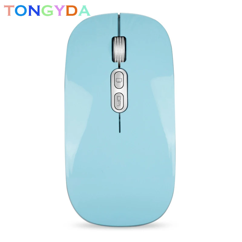 Беспроводной Bluetooth Мышь Беспроводной Перезаряжаемые Мышь Проводная компьютерная эргономичный мыши бесшумный мини ПК мышь 2,4 ГГц USB Мышь для ноутбука