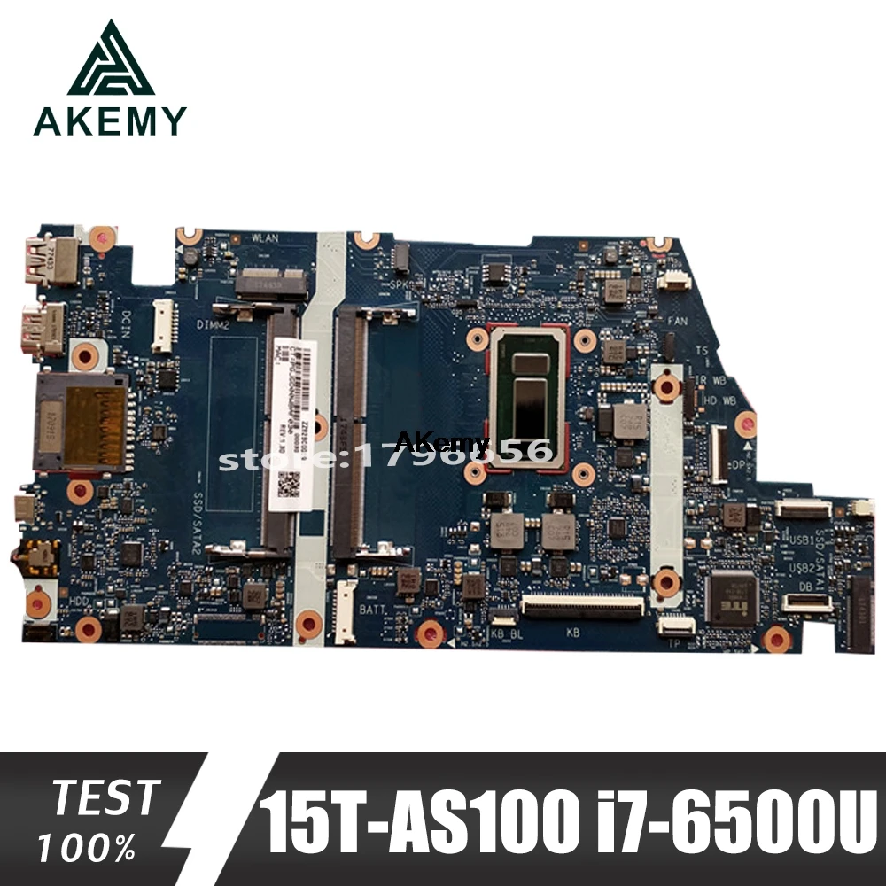 ^Cheap Akemy 859288-601 UMA w i7-6500U CPU for HP ENVY Notebook 15-as Series 15T-AS100 PC Motherboard Mainboard Tested