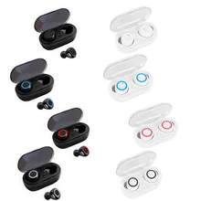 Écouteurs sans fil Bluetooth 5.0 TWS Y50, oreillettes stéréo, stop-bruit, commande tactile