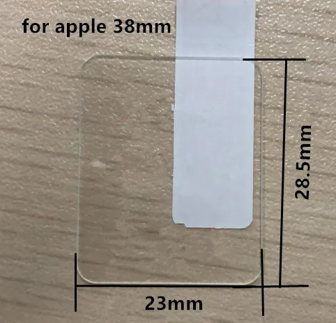 2 шт 2.5D 9 H закаленное стекло для Apple Watch Series 1 2 3 38 42 мм Защитная пленка для экрана iwatch 40 44 мм