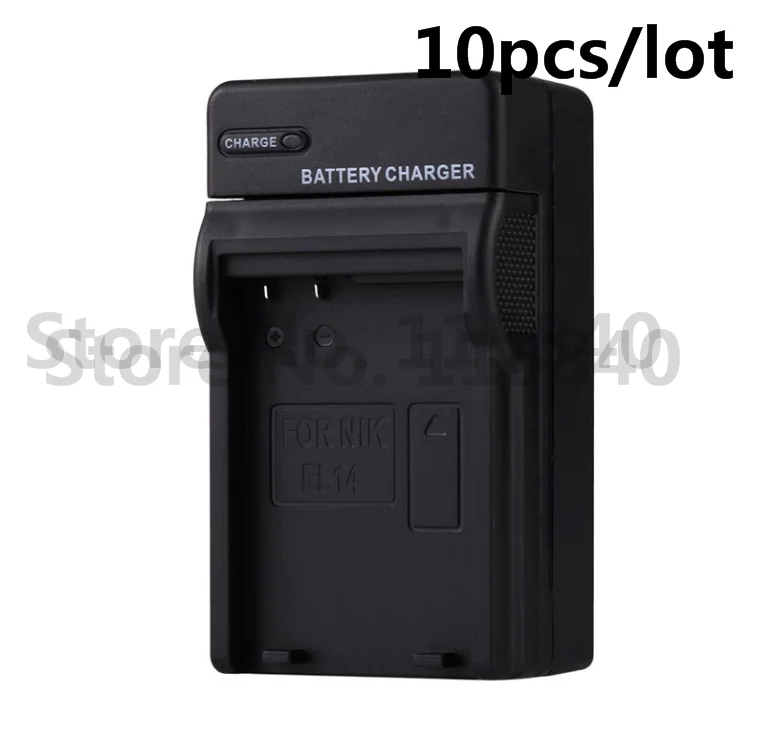10pcs/lot Battery Charger For Nikon MH-24 EN-EL14 EN EL14a EL14 P7000 P7100 D3100 D3200 D5100 D3300 D5200 D5300 P7200 P7800