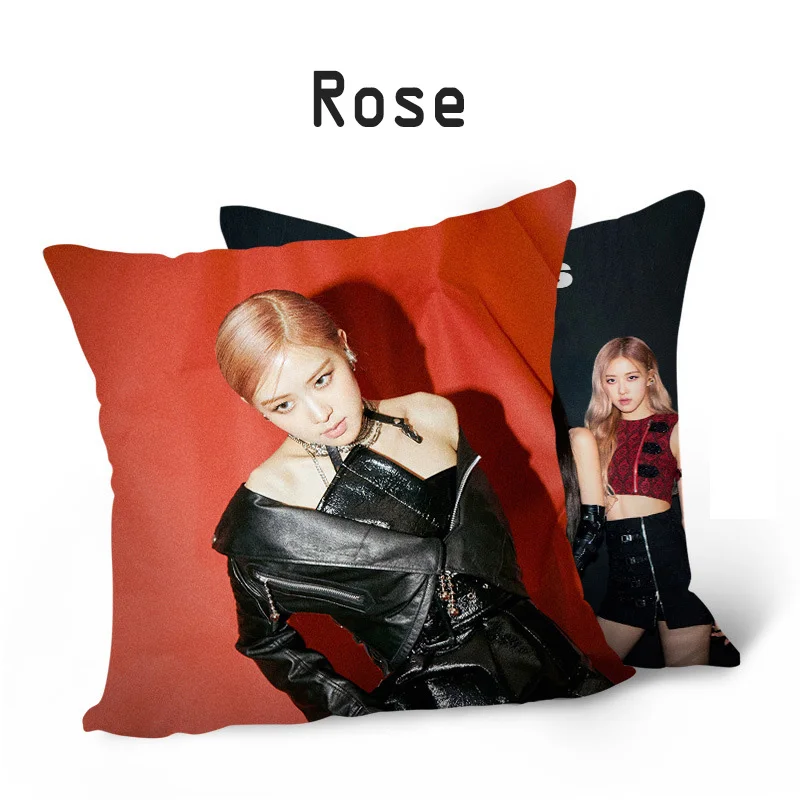 Kpop BlackPink KILL THIS LOVE Двусторонняя наволочка, как если бы это ваш последний DDU-DU 40*40 см LJJ875