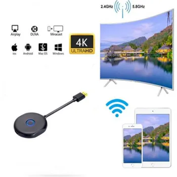 

2020 NEW 4K WiFi display receiver Dongle TV Stick Miracast ios Android Windows DLNA Airplay mirror screen for Netflix YouTube